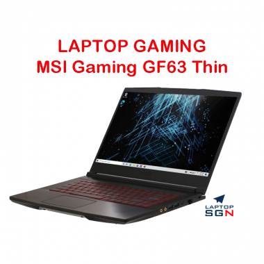 Laptop MSI Gaming GF63 Thin 11SC-664VN - Chuyên gaming