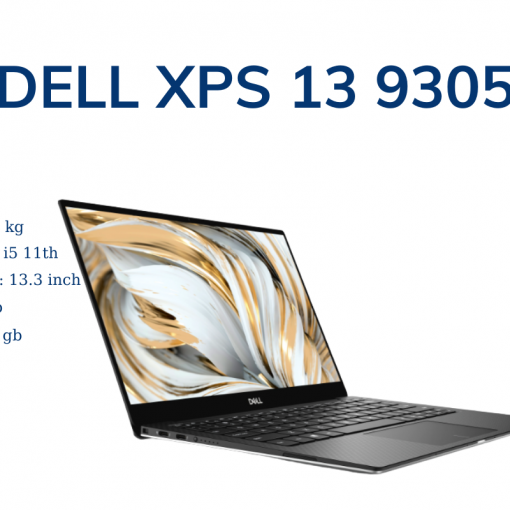 Dell XPS 13 9305 Laptop doanh doanh nhân mỏng nhẹ