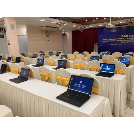 Cho thuê laptop, Scan QR code tổ chức sự kiện tại Nha Trang - 0906 96 1347