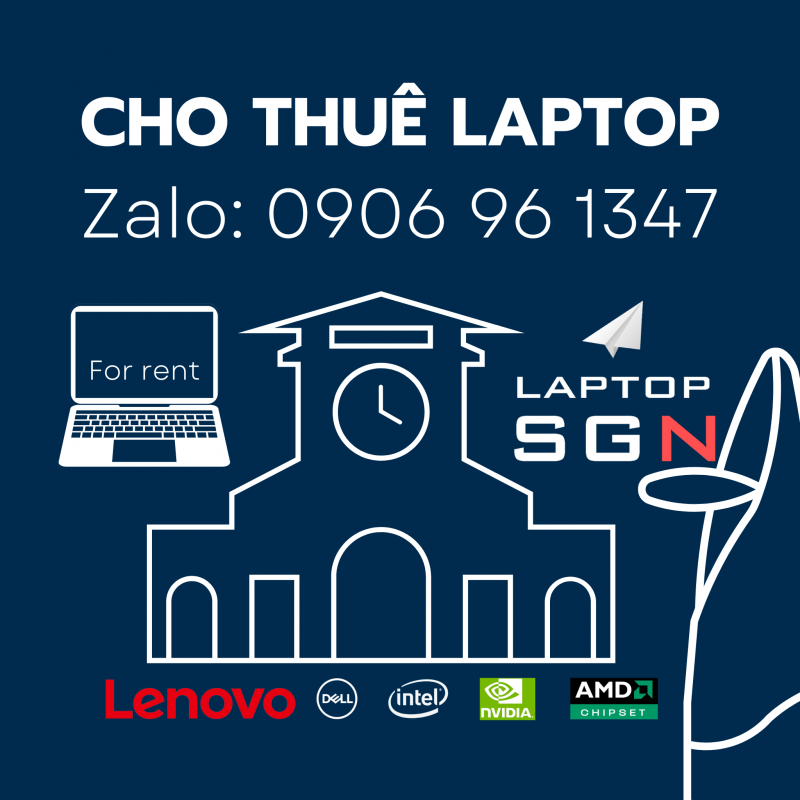 Laptop SGN - Cho thuê laptop tổ chức sự kiện tại Long An - 0906 96 1347