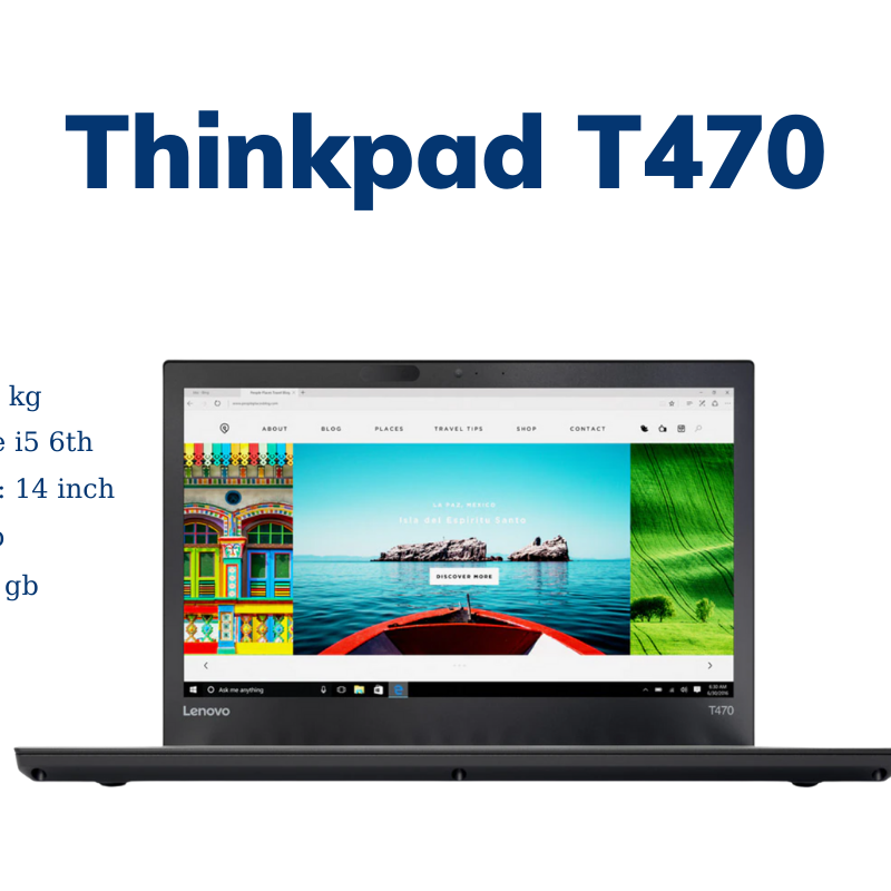 Lenovo Thinpad T470 máy đẹp bền bỉ cho coder