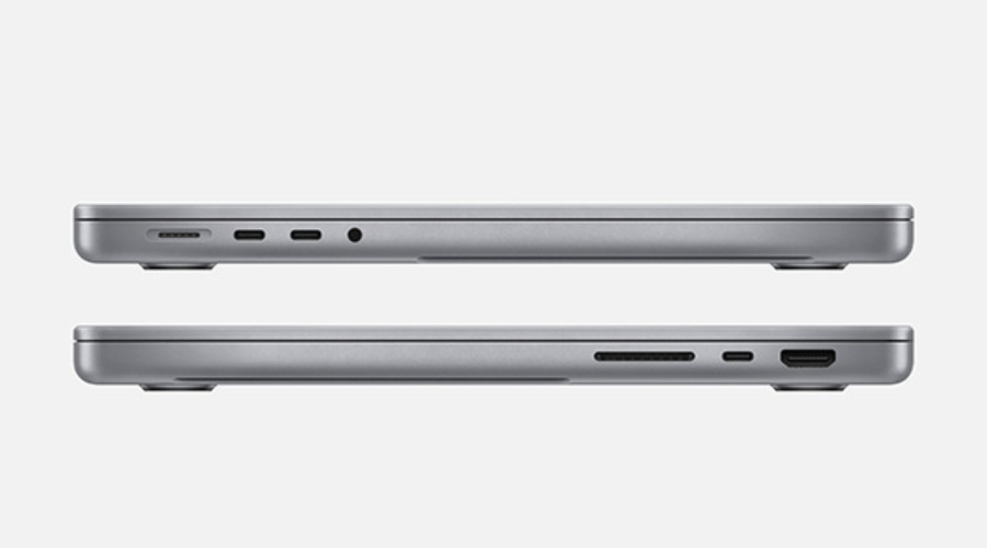 Cổng kết nối được trang bị 2 bên thành laptop