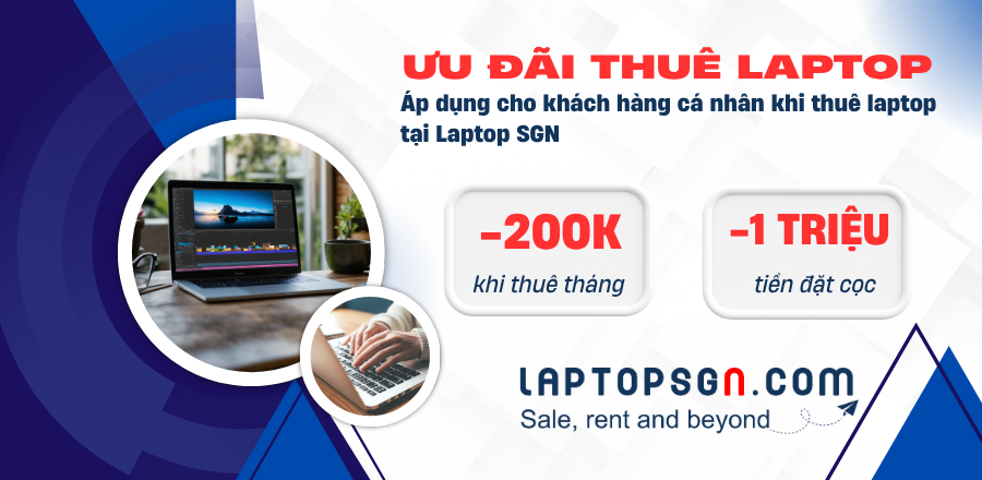 Ưu đãi thuê laptop
