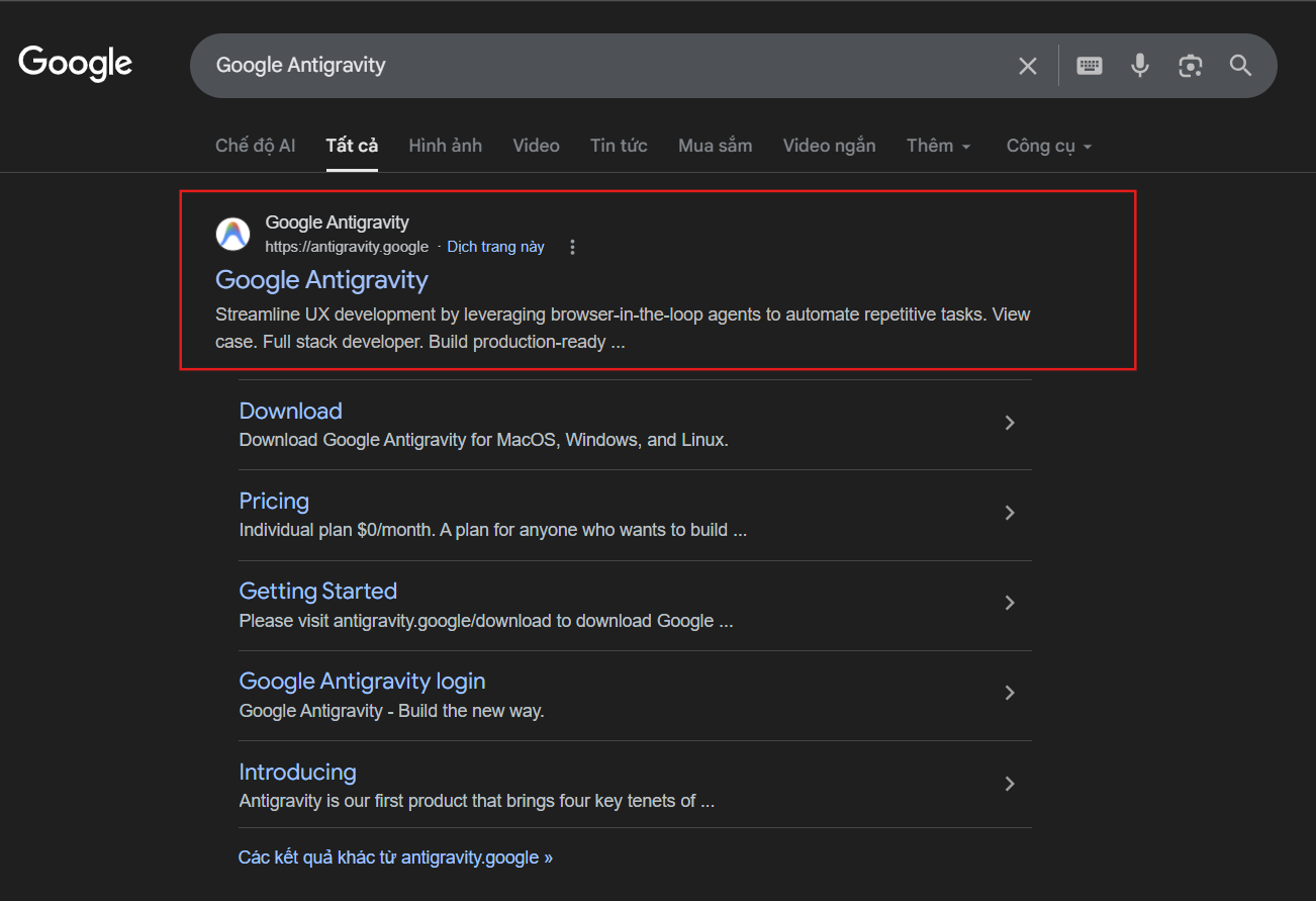 Tất tần tật về Google Antigravity 5