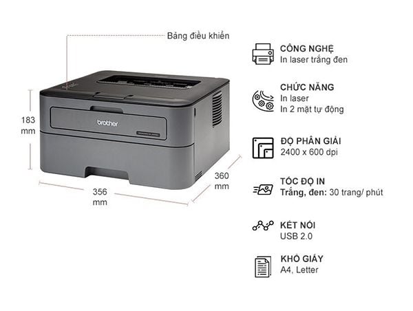 Máy In Laser Brother HL-L2321D