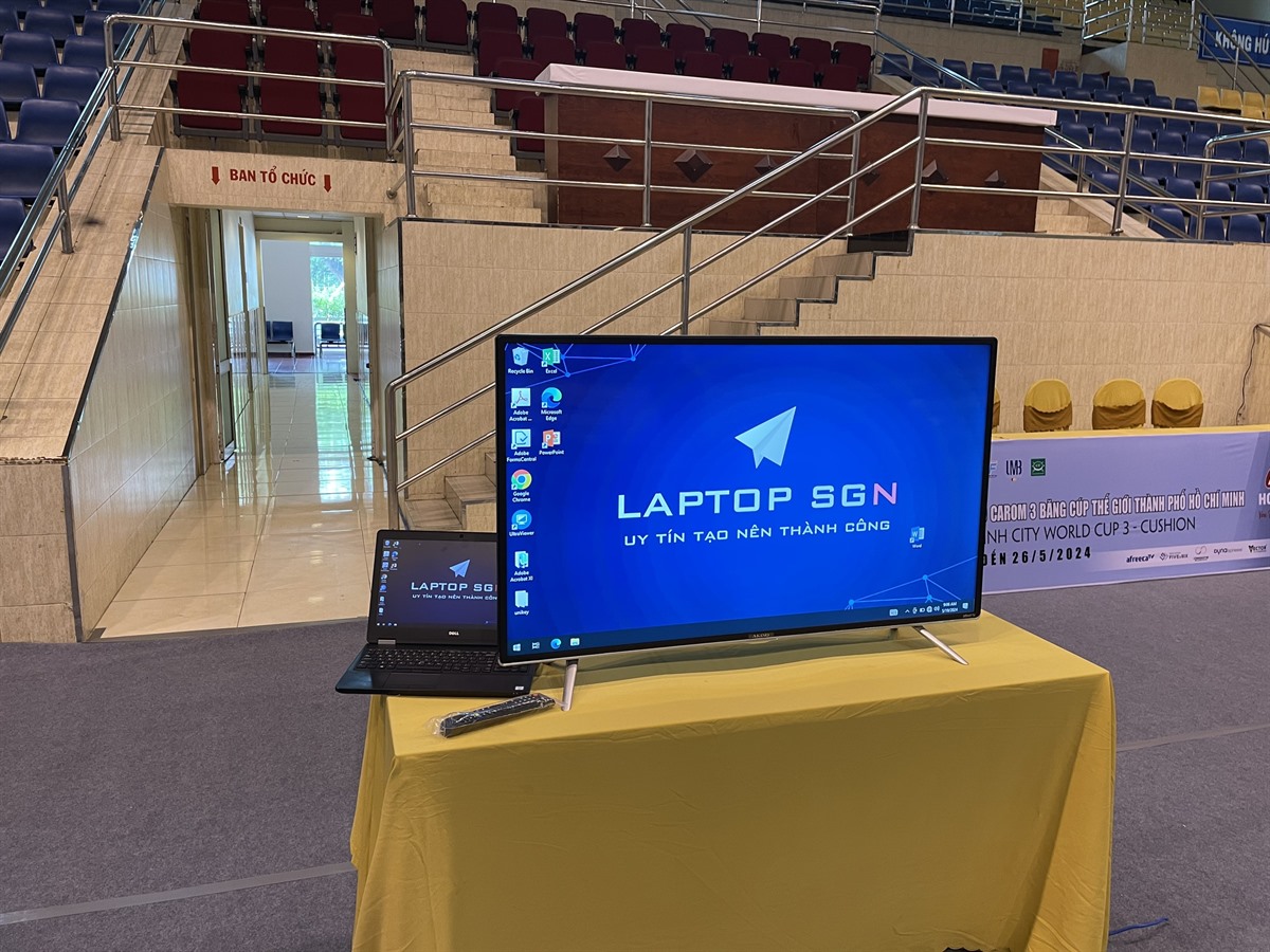 Cho thuê tivi 55 inch TPHCM: màn hình 4K gọn đẹp cho sự kiện, hội thảo
