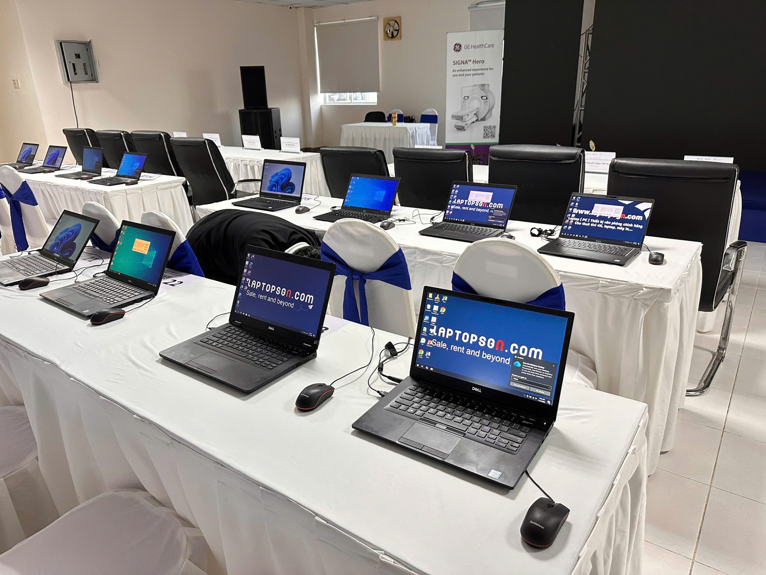 Thuê laptop đào tạo: chọn cấu hình cho workshop, lớp học