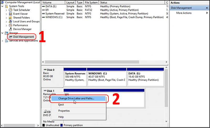 Lỗi máy tính không nhận USB: nguyên nhân và cách khắc phục đơn giản tại nhà