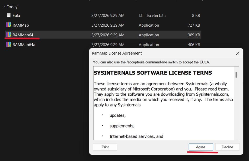 RAM Cache là gì? Cách giải phóng ram Cache bằng RAMMap Windows 10/11