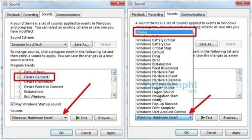 Cách tắt âm báo kết nối USB khó chịu trên Windows đơn giản, hiệu quả