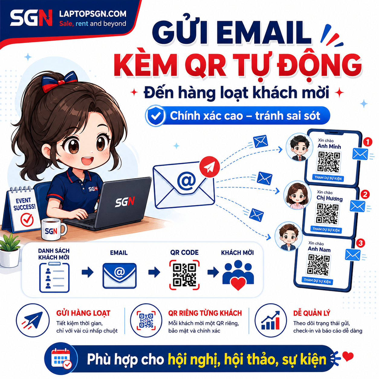 Phần mềm quản lý check-in sự kiện bằng QR Code