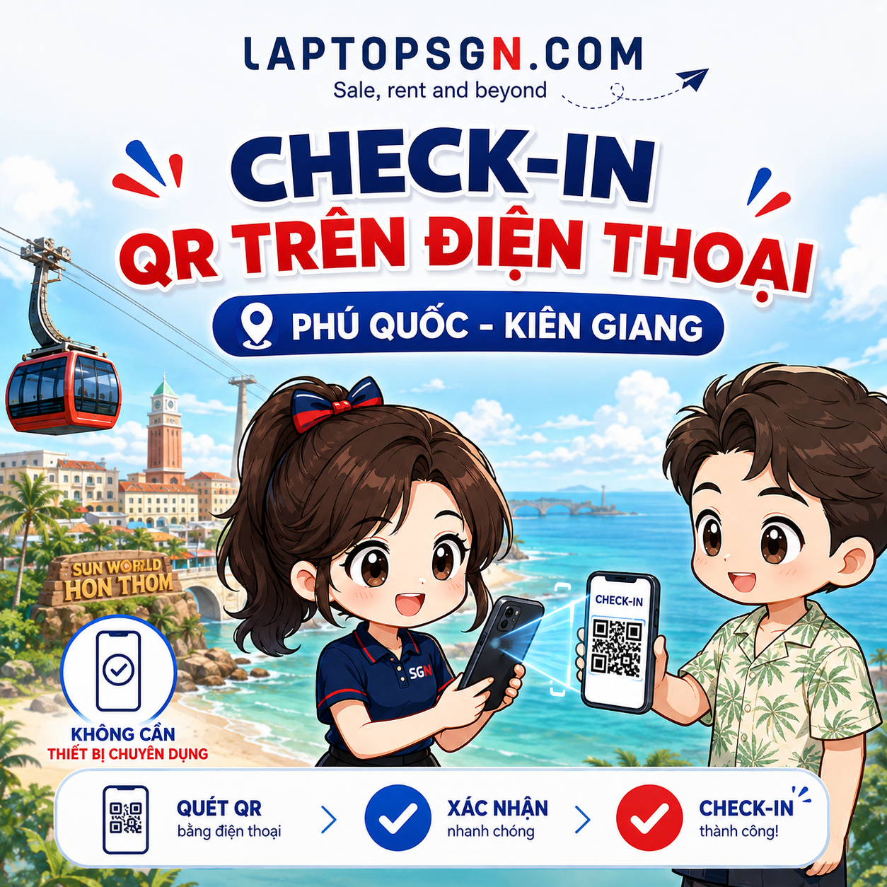 Check-in sự kiện tại Kiên Giang và Phú Quốc
