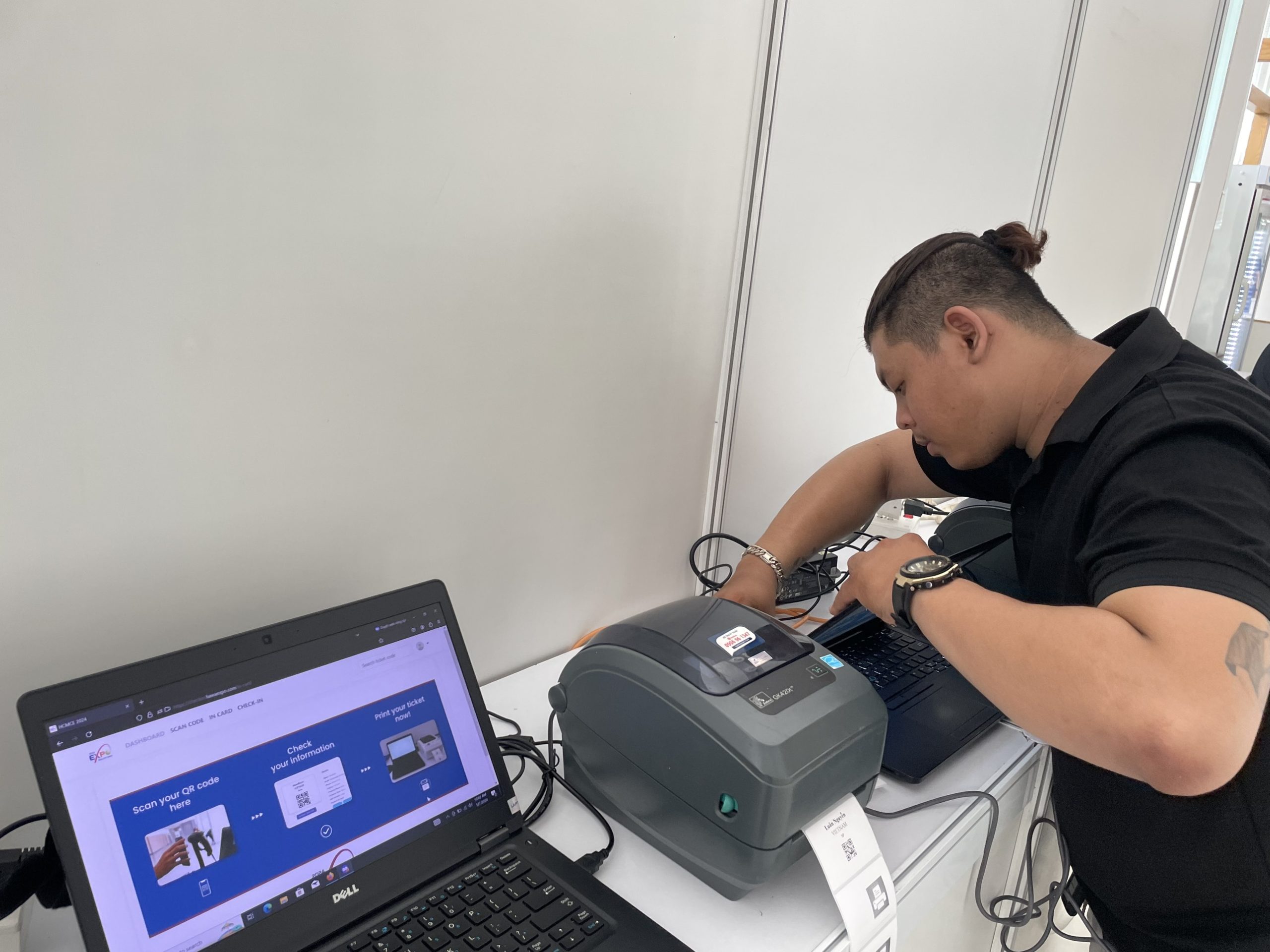 Cho thuê máy in nhiệt tại TP.HCM phục vụ sự kiện