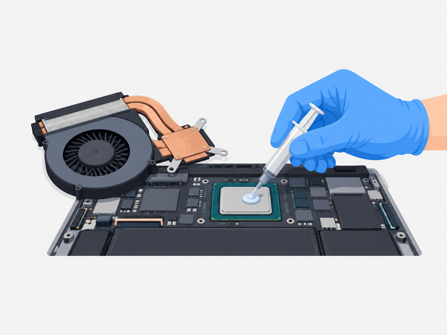Vệ sinh laptop lấy liền
